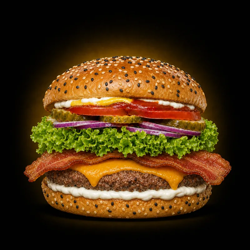 Big Bun Bacon Cheese